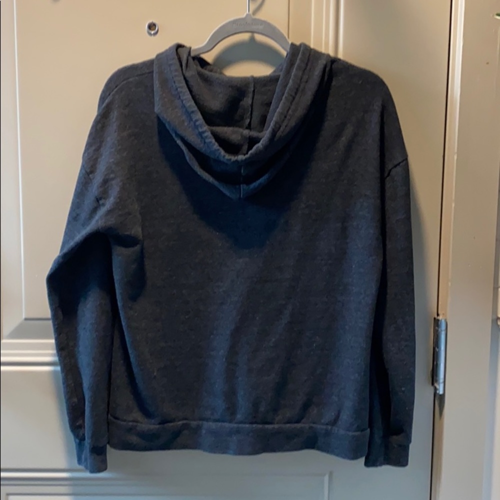 Forever21 Grey Hoodie Women’s Small - Picture 3 of 3